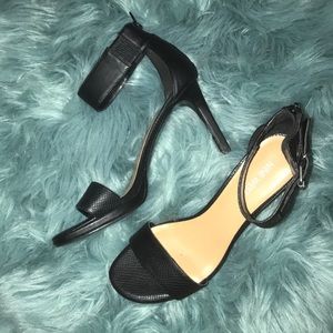 Nine West Ankle strap 3” heels
